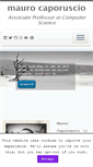 Mobile Screenshot of maurocaporuscio.net